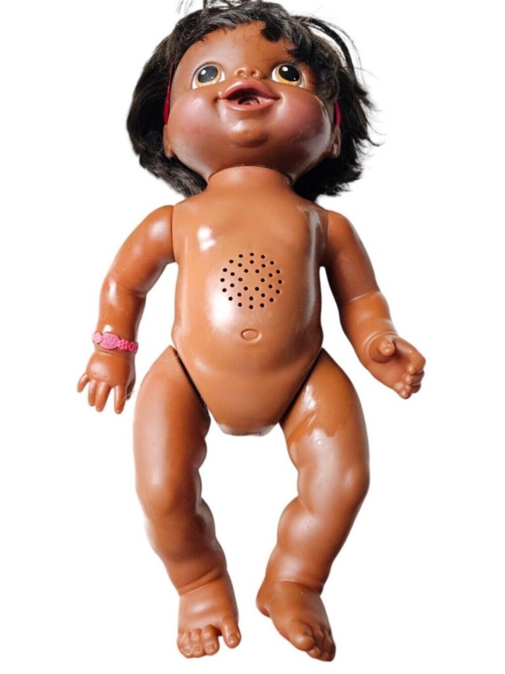 Baby Alive Wets N Wiggles Doll African American Girl NOT WORKING 2010 Toy